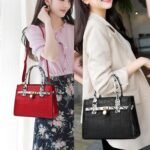 Sac à Main Élégant 2-en-1 – Style Croco & Serpent – Image 5