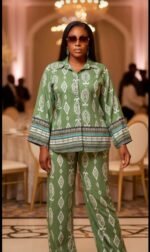 Ensemble Fluide Imprimé – L'Équilibre Parfait Style & Confort – Image 7